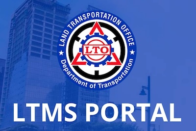 Land Transportation Office online portal for driver’s license applications