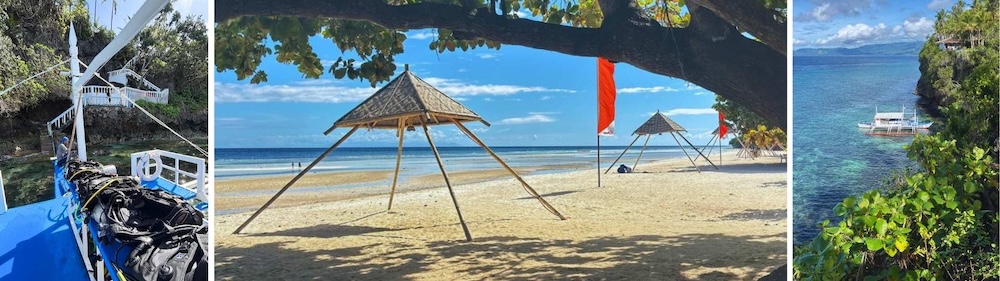 anda beach and dive highlights