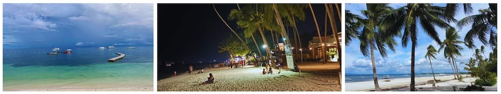 Alona Beach: A lively stretch with beachfront hotels, easy access to dive shops, and vibrant nightlife.