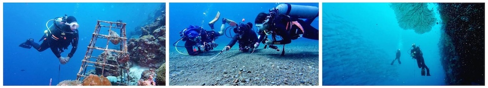 DJI Osmo Action 5 underwater camera, designed for stable and high-quality video recording.