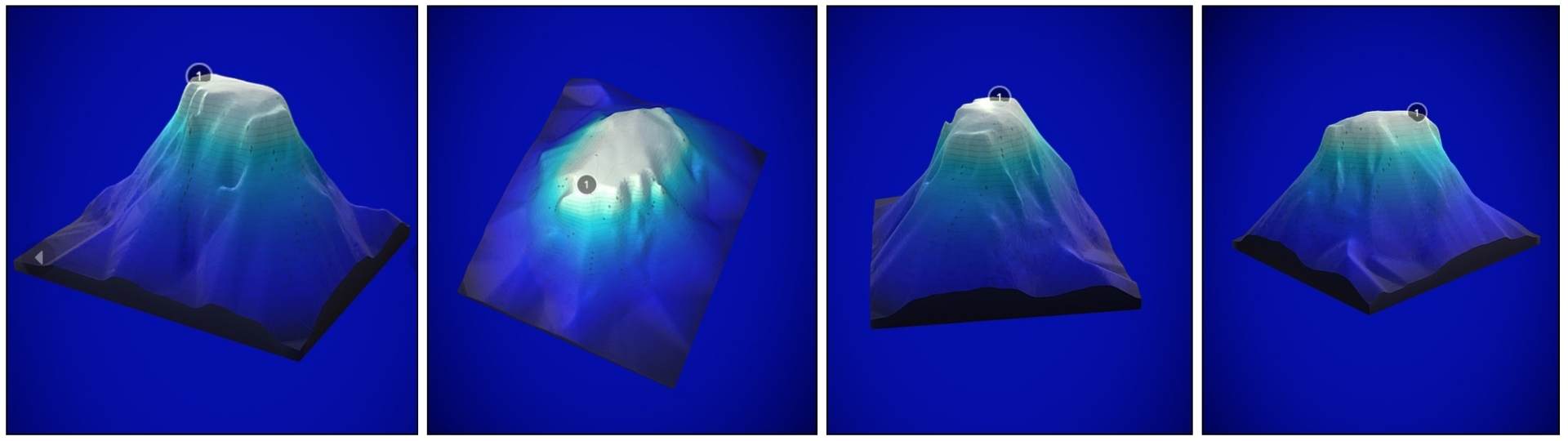 Kimud Shoal 3D Topography
