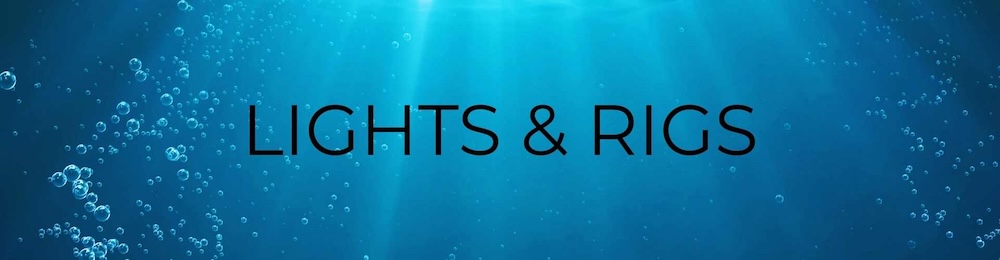 Lights camera action, lighting and rigs for underwater photography and videography