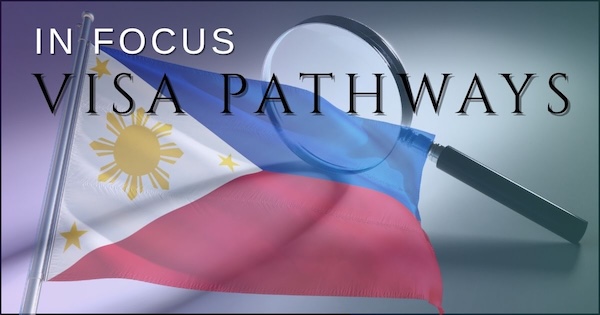 Image showing the all the visa pathways to move to the philippines as a expat, retiree or worker
